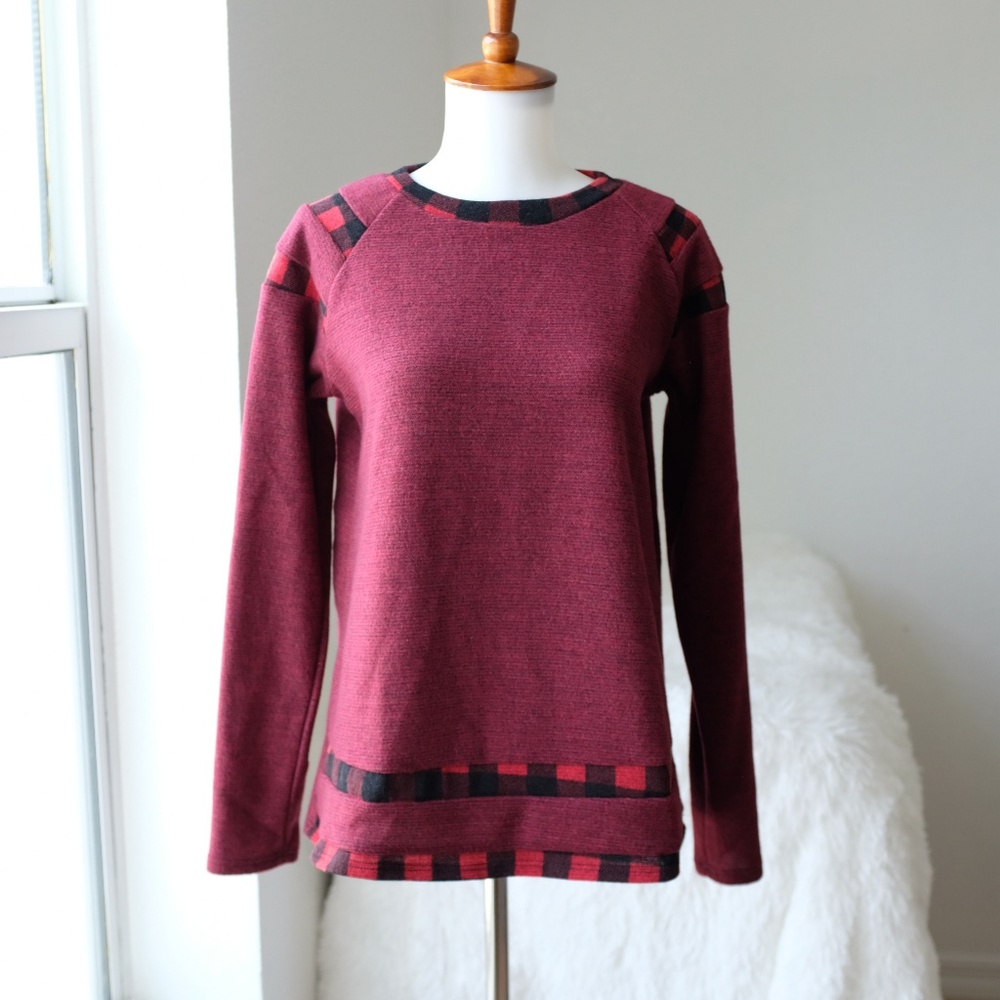 Burgundy Top
